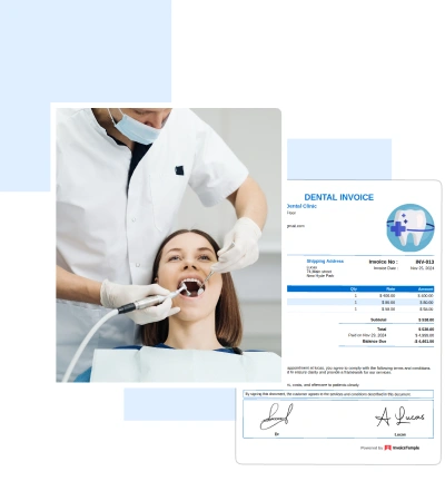 Dental Invoice Template