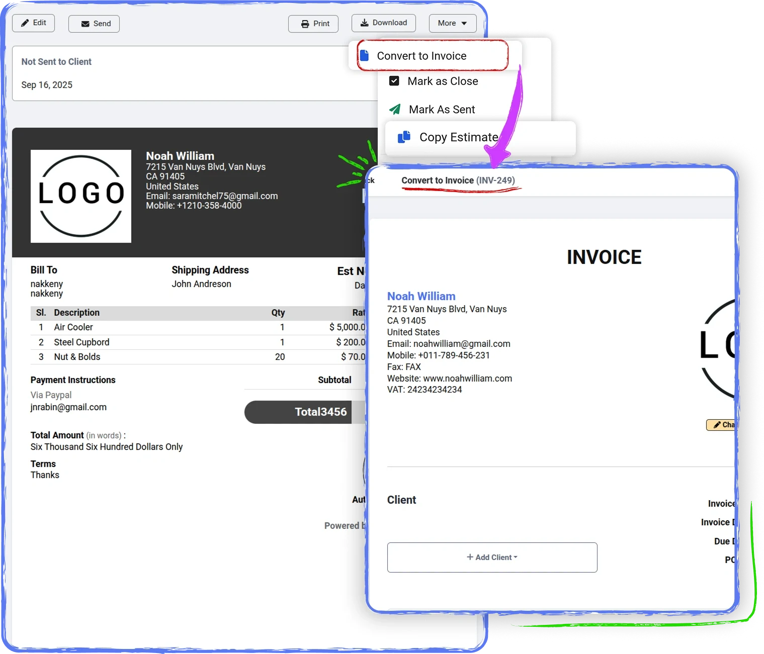 InvoiceTemple