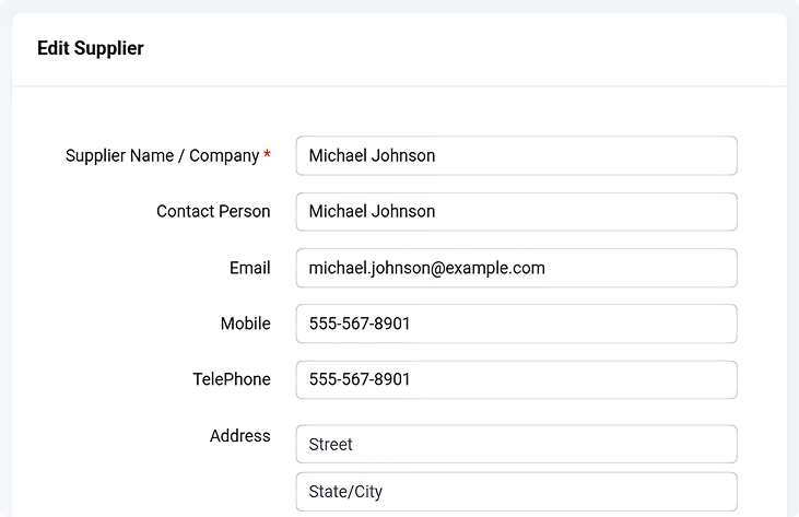 supplier management software